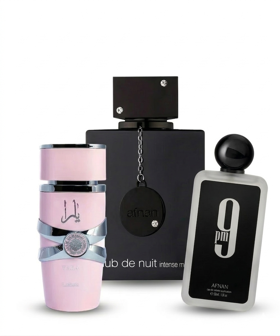 3-in-1 Premium Perfume Bundle – QAR 399