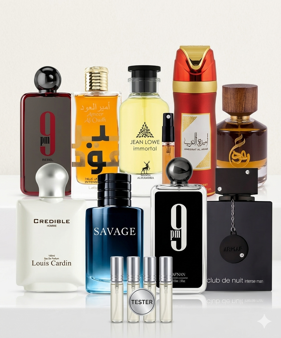 Royal Deal – 8 Premium Perfumes + 4 Free Testers – QAR 699